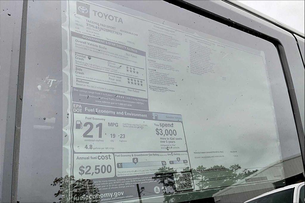 new 2025 Toyota Tacoma car, priced at $54,119