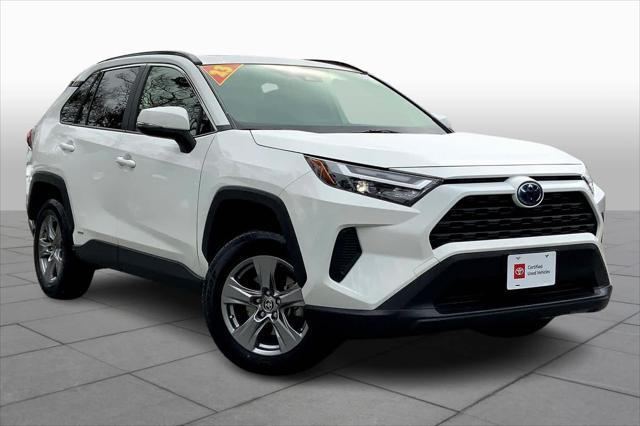 used 2023 Toyota RAV4 Hybrid car, priced at $33,500