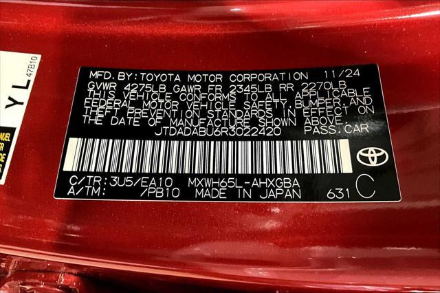 new 2024 Toyota Prius car, priced at $35,028