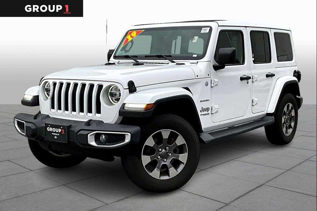 used 2019 Jeep Wrangler Unlimited car, priced at $24,700