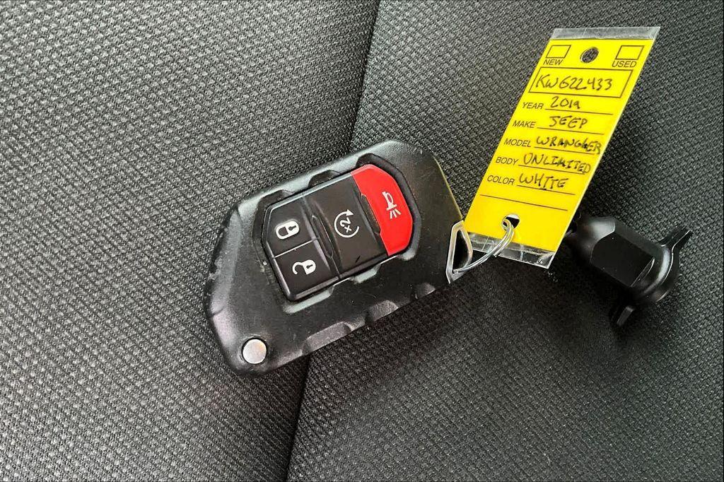 used 2019 Jeep Wrangler Unlimited car, priced at $24,700