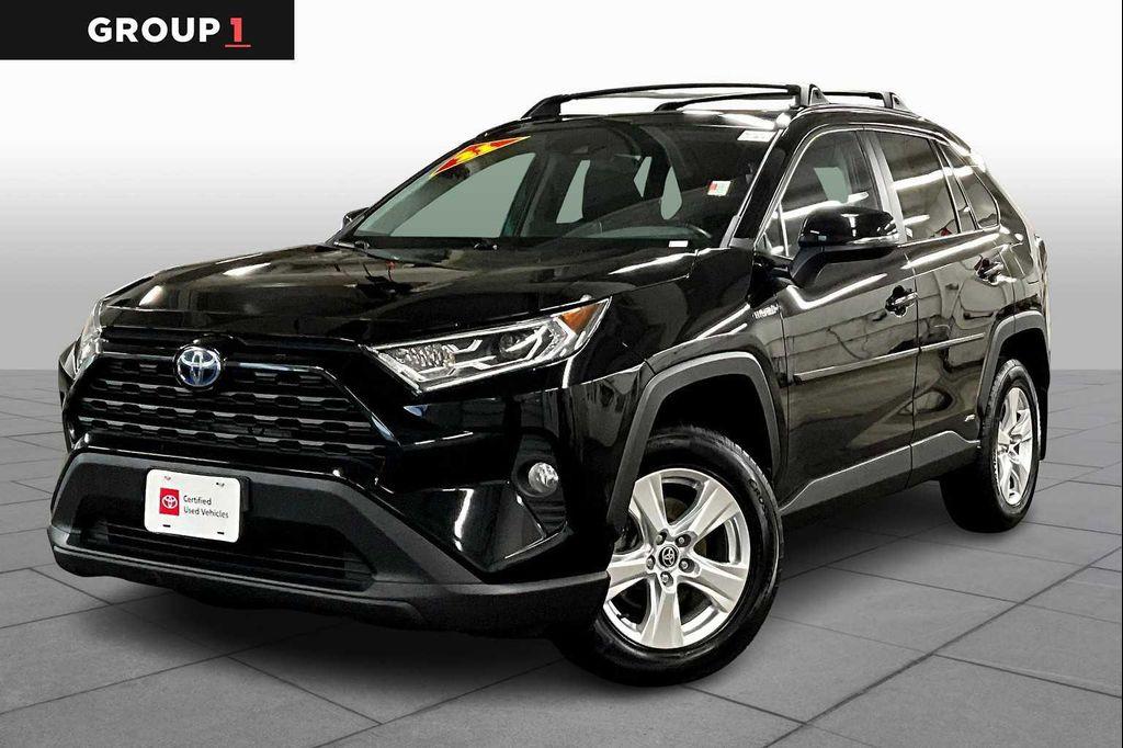 used 2021 Toyota RAV4 Hybrid car, priced at $28,200