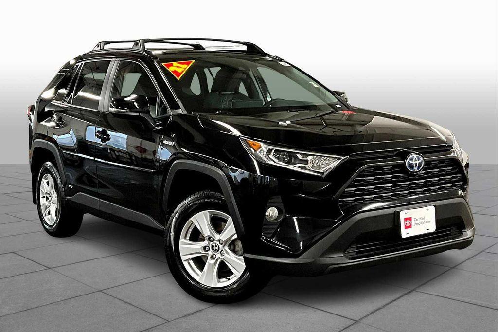 used 2021 Toyota RAV4 Hybrid car, priced at $28,200