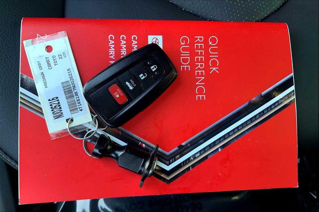 used 2022 Toyota Camry car, priced at $29,100