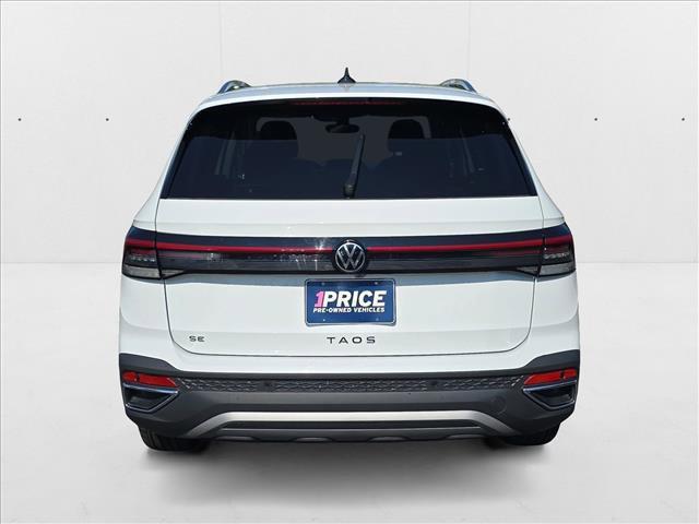 used 2025 Volkswagen Taos car, priced at $23,069