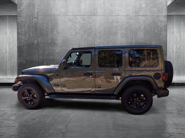 used 2021 Jeep Wrangler Unlimited car, priced at $34,642