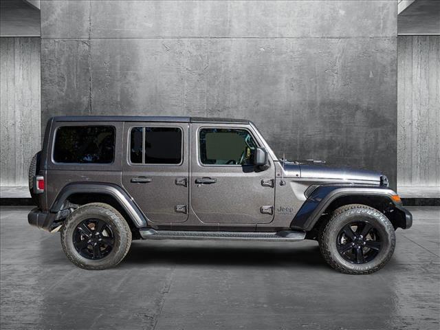 used 2021 Jeep Wrangler Unlimited car, priced at $34,642