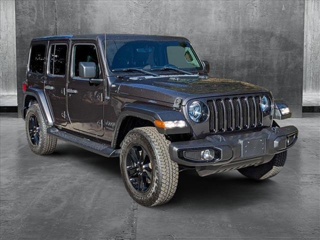 used 2021 Jeep Wrangler Unlimited car, priced at $34,642