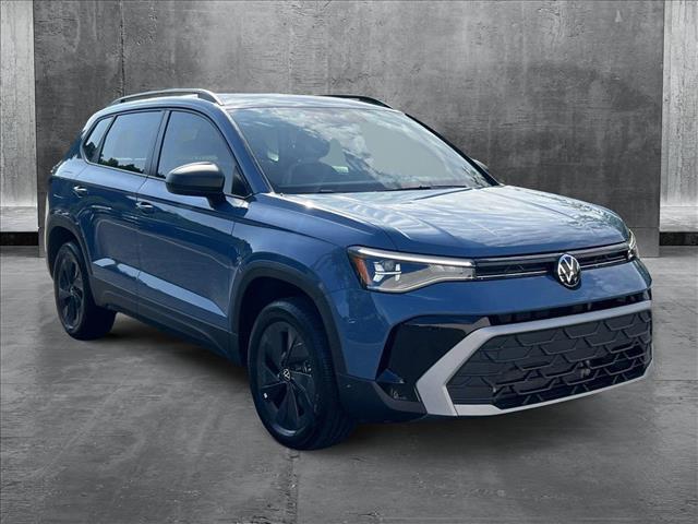 new 2025 Volkswagen Taos car, priced at $26,159