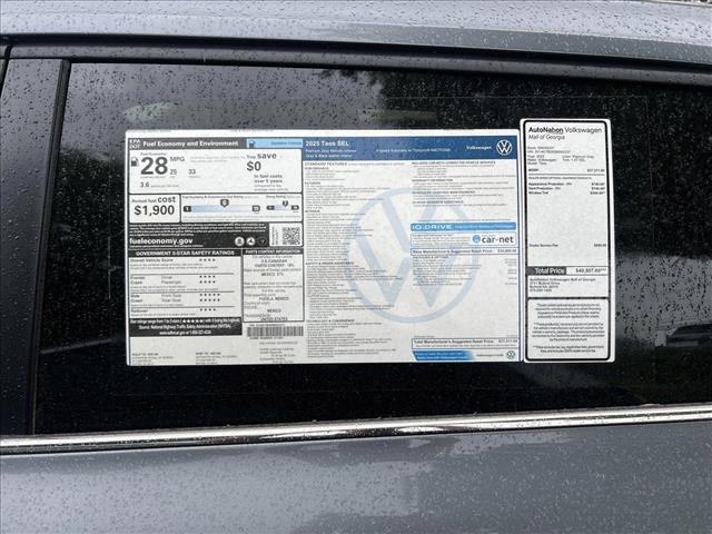 new 2025 Volkswagen Taos car, priced at $35,219
