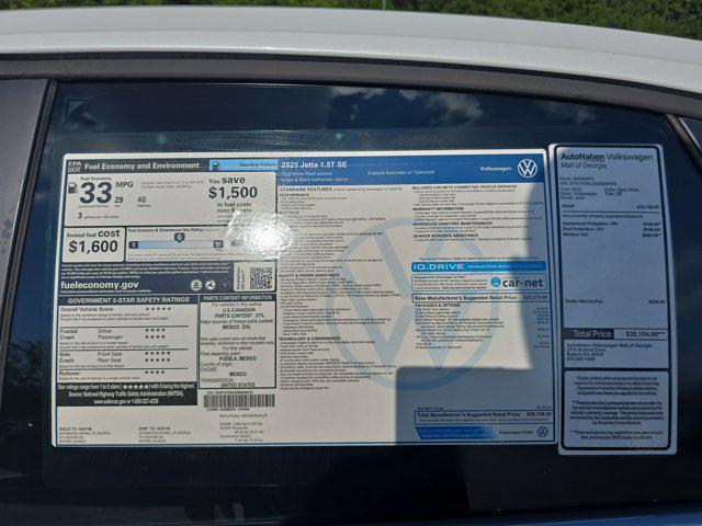 new 2025 Volkswagen Jetta car, priced at $25,626