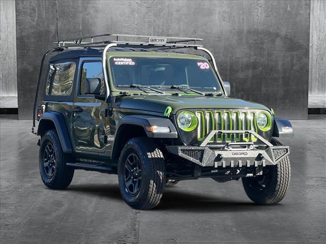 used 2020 Jeep Wrangler car, priced at $23,997