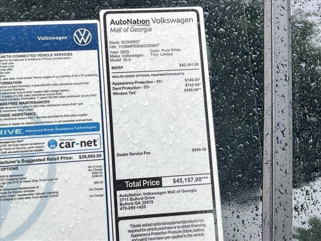 new 2025 Volkswagen ID.4 car, priced at $35,789