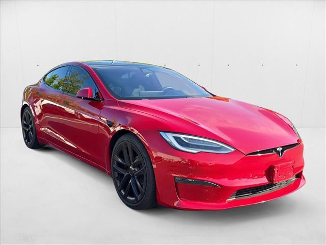 used 2021 Tesla Model S car, priced at $54,449