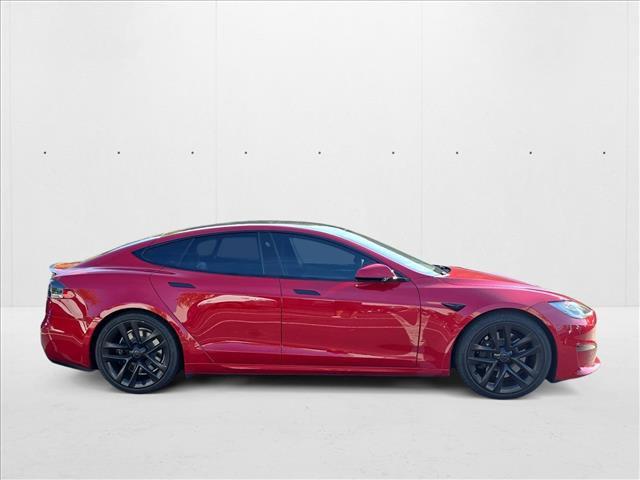 used 2021 Tesla Model S car, priced at $54,449