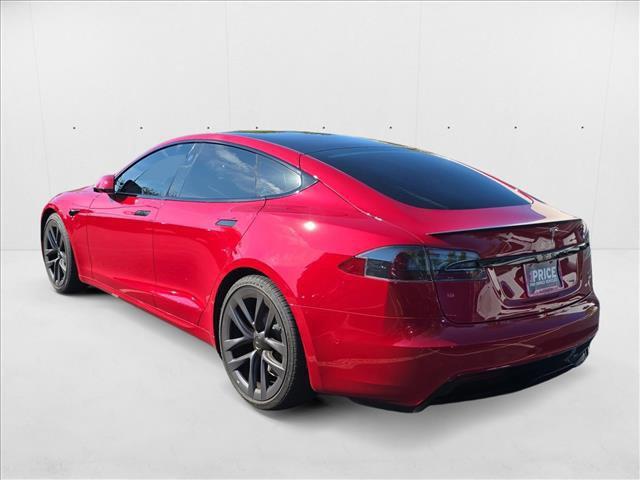 used 2021 Tesla Model S car, priced at $54,449