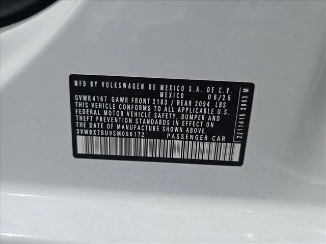 new 2025 Volkswagen Jetta car, priced at $24,608