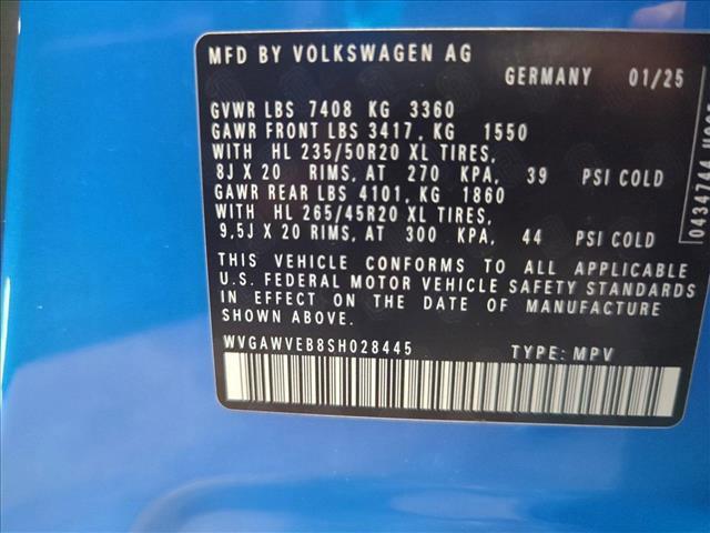 new 2025 Volkswagen ID. Buzz car, priced at $61,109