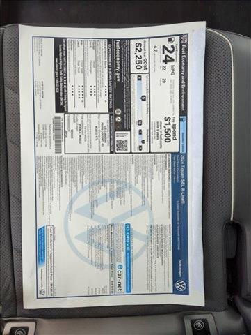 new 2024 Volkswagen Tiguan car, priced at $39,659
