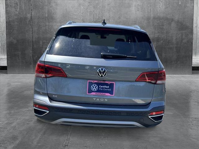 used 2024 Volkswagen Taos car, priced at $23,397