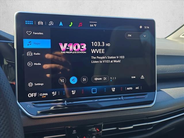 new 2025 Volkswagen Golf GTI car, priced at $39,253