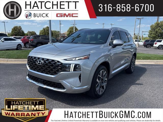 used 2021 Hyundai Santa Fe car, priced at $32,486
