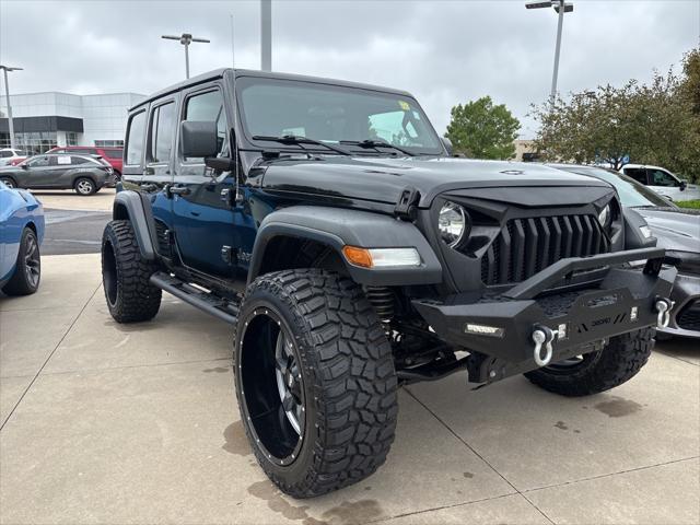 used 2020 Jeep Wrangler Unlimited car, priced at $31,863