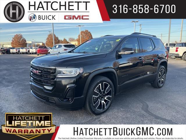 used 2021 GMC Acadia car, priced at $27,281