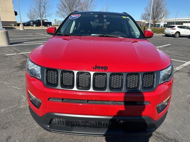 used 2021 Jeep Compass car, priced at $20,253