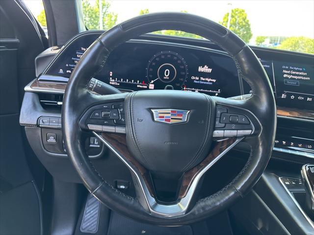 used 2021 Cadillac Escalade car, priced at $61,763
