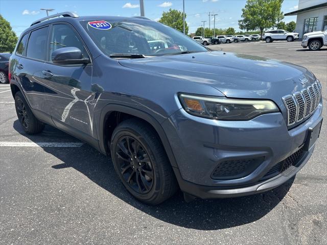 used 2021 Jeep Cherokee car, priced at $18,750