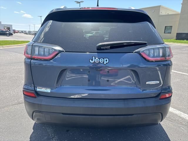 used 2021 Jeep Cherokee car, priced at $18,750