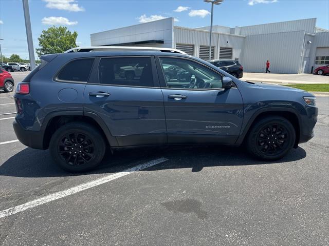 used 2021 Jeep Cherokee car, priced at $18,750