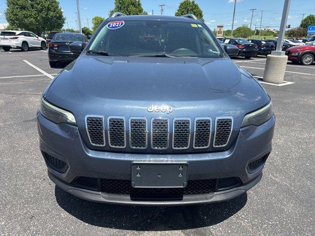 used 2021 Jeep Cherokee car, priced at $21,500