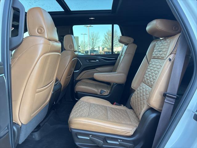 used 2023 Cadillac Escalade car, priced at $77,483