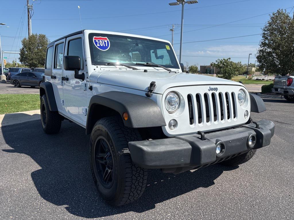used 2017 Jeep Wrangler Unlimited car, priced at $20,988