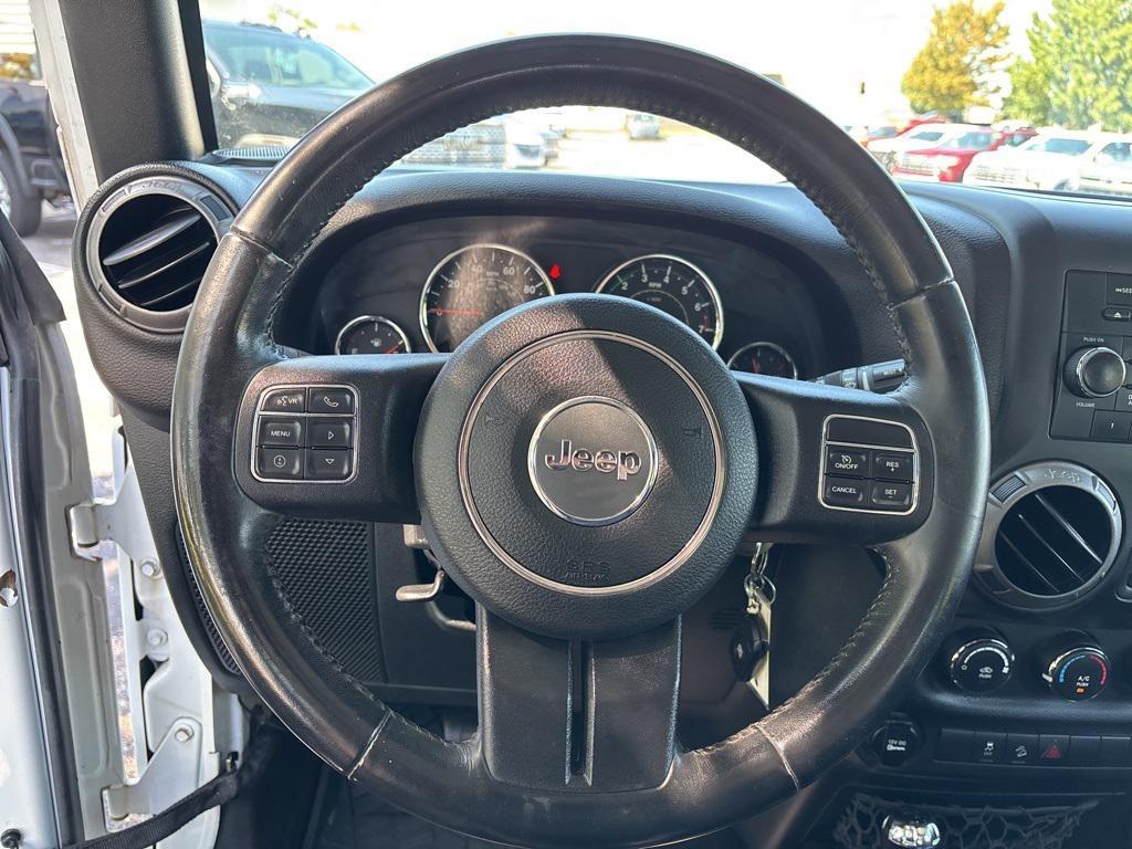 used 2017 Jeep Wrangler Unlimited car, priced at $20,988