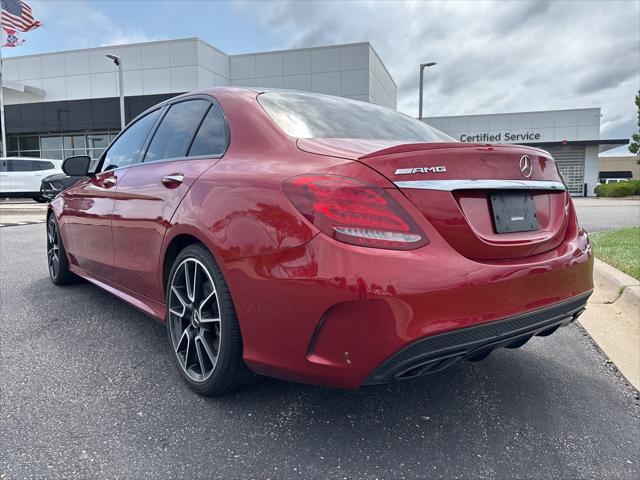 used 2018 Mercedes-Benz AMG C 43 car, priced at $33,872