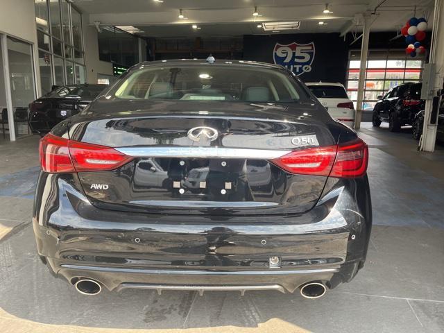 used 2021 INFINITI Q50 car, priced at $24,599