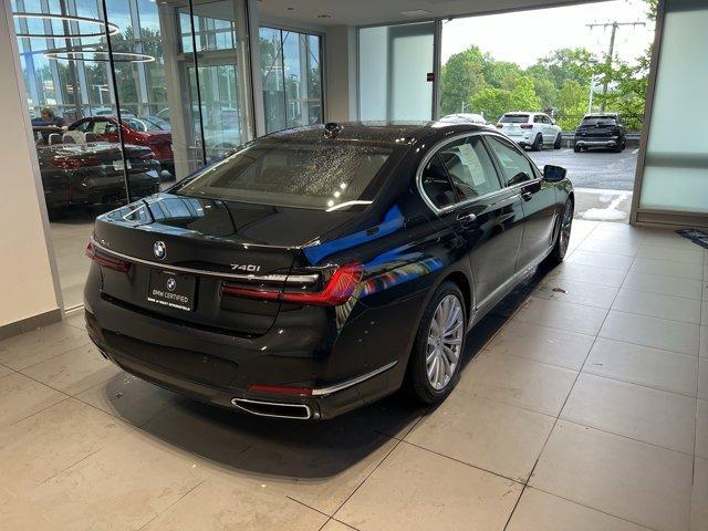 used 2022 BMW 740 car, priced at $50,991