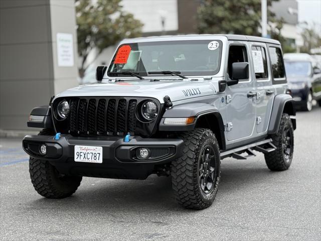 used 2023 Jeep Wrangler 4xe car, priced at $35,999