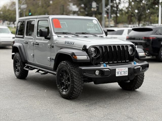 used 2023 Jeep Wrangler 4xe car, priced at $35,999