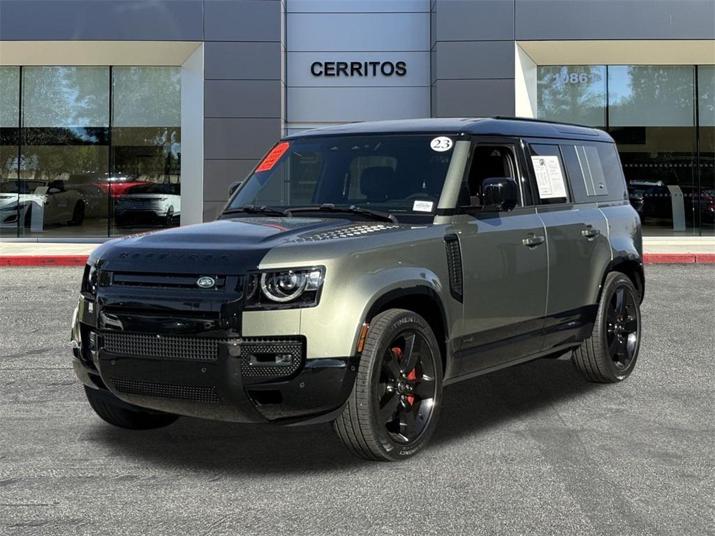 used 2023 Land Rover Defender car, priced at $74,599