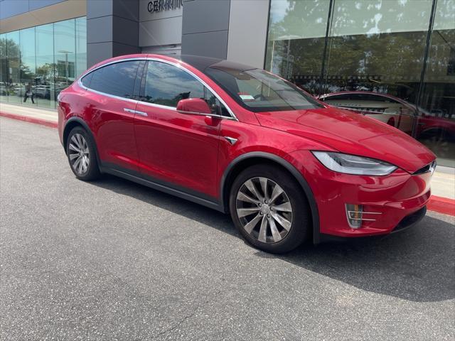 used 2020 Tesla Model X car, priced at $37,999