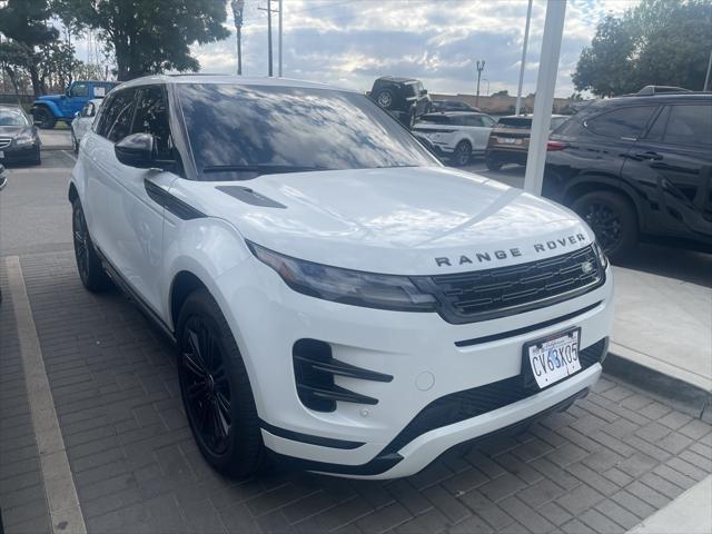 used 2024 Land Rover Range Rover Evoque car, priced at $47,540