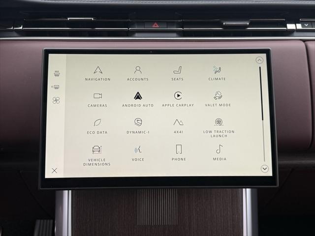 new 2025 Land Rover Range Rover car, priced at $187,080