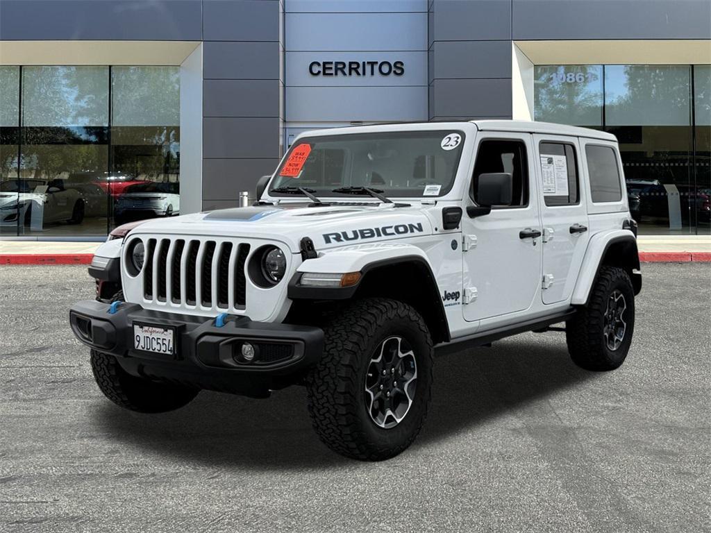 used 2023 Jeep Wrangler 4xe car, priced at $36,750