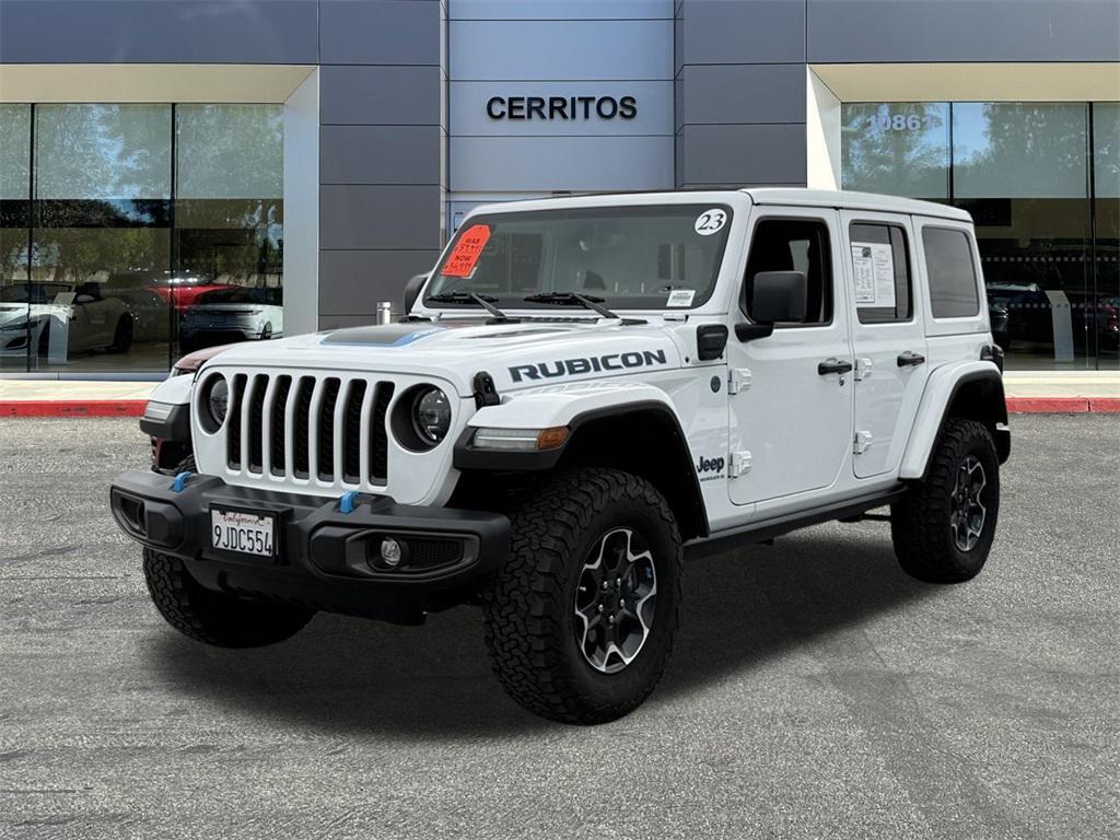used 2023 Jeep Wrangler 4xe car, priced at $36,750