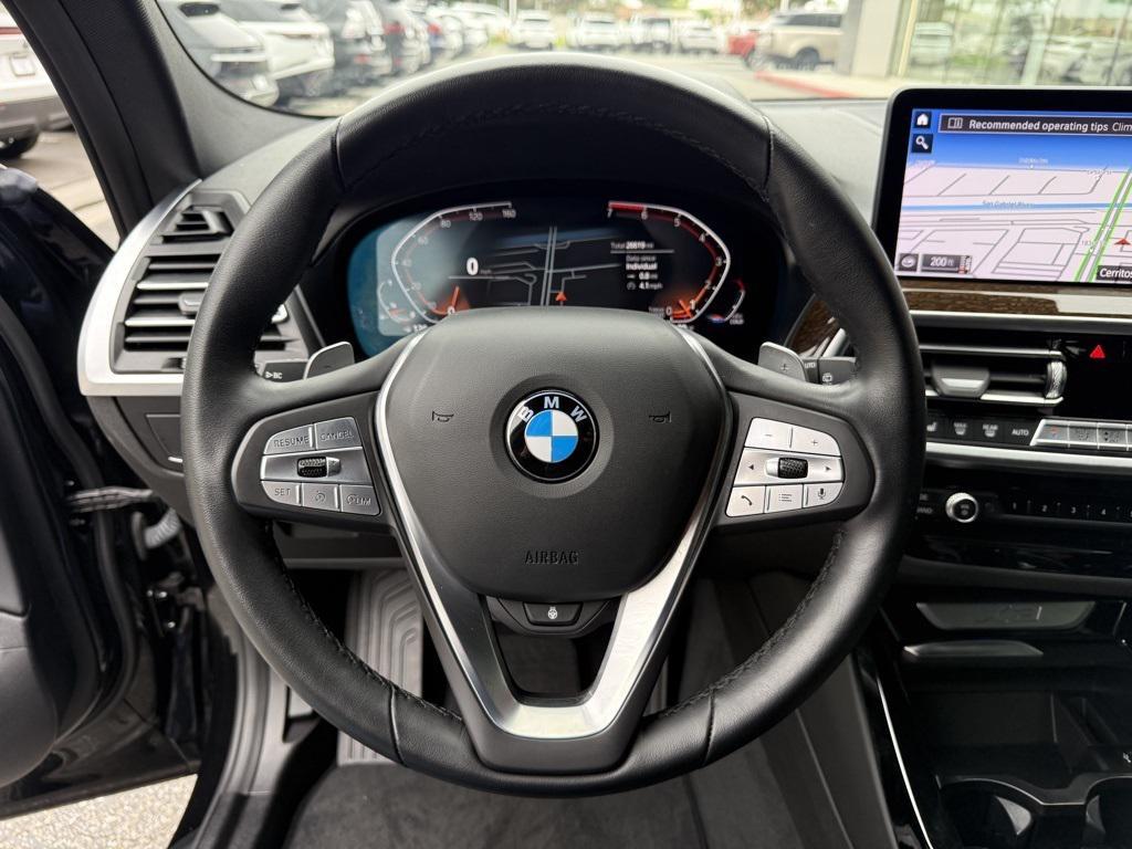 used 2022 BMW X3 car, priced at $32,688
