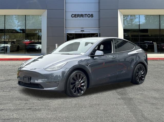 used 2022 Tesla Model Y car, priced at $32,599